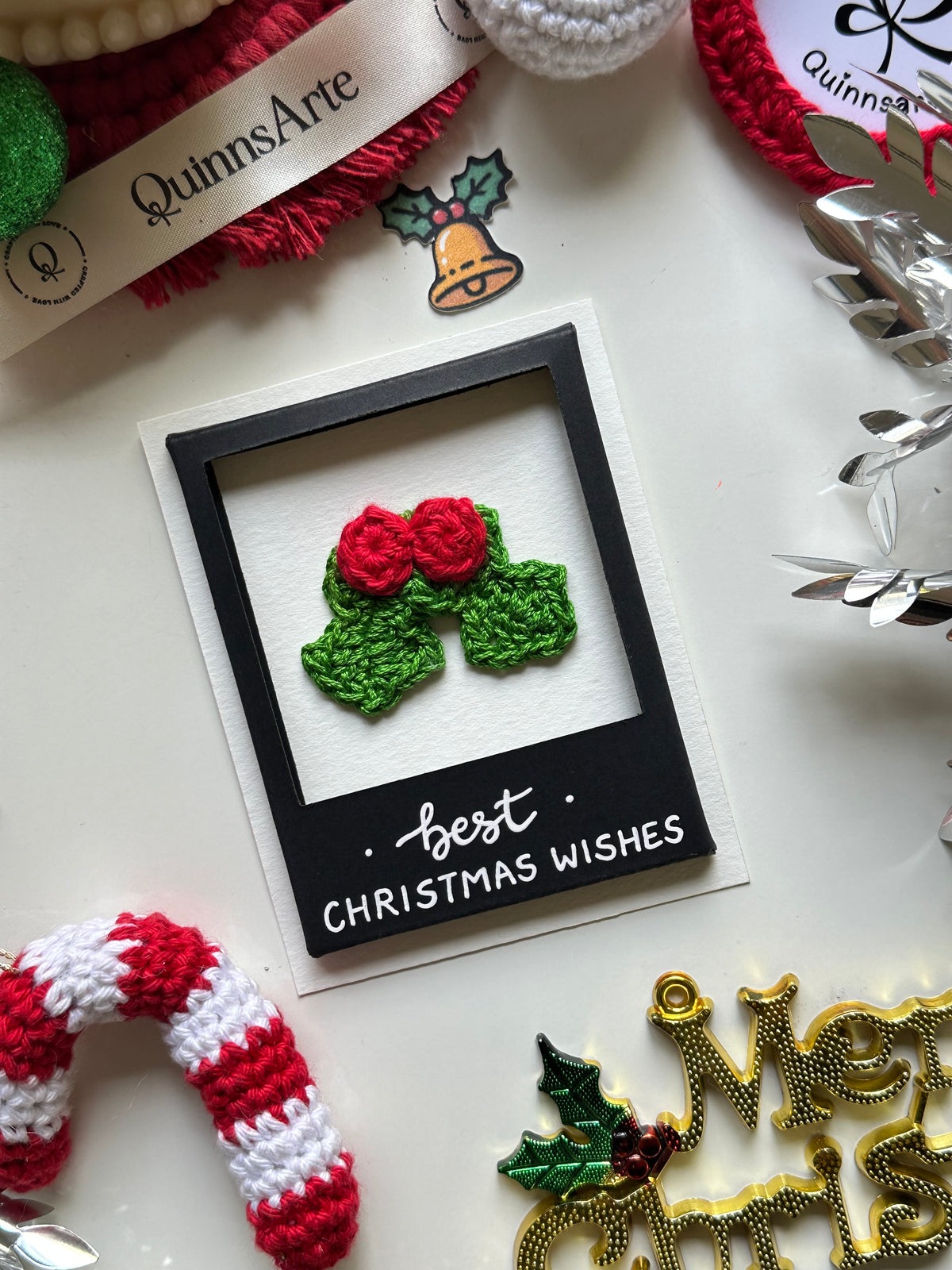 Christmas Wishes Polaroid Card