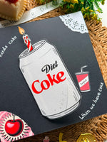 Diet Coke Birthday Card
