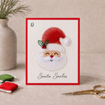 Santa Smiles Christmas Printable Template