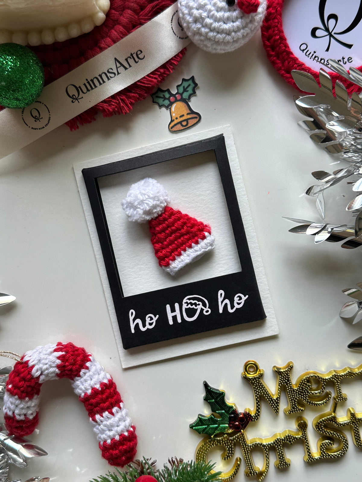 Ho Ho Ho Christmas Polaroid