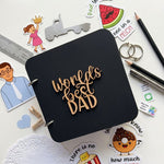 Diy Father’s Day Scrapbook Kit