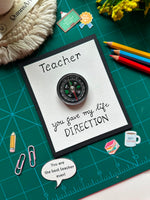Compass Teacher’s Day Card