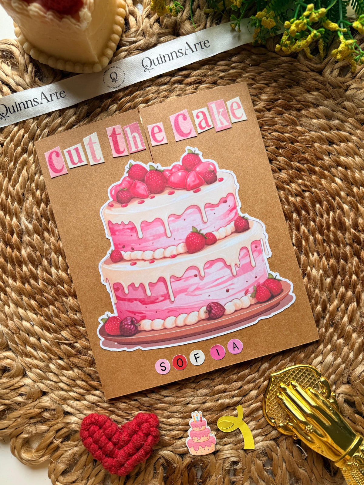 Cut The Cake Birthday Card