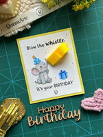 Birthday Whistle Card