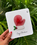 Cozy Mitten Christmas Printable Template