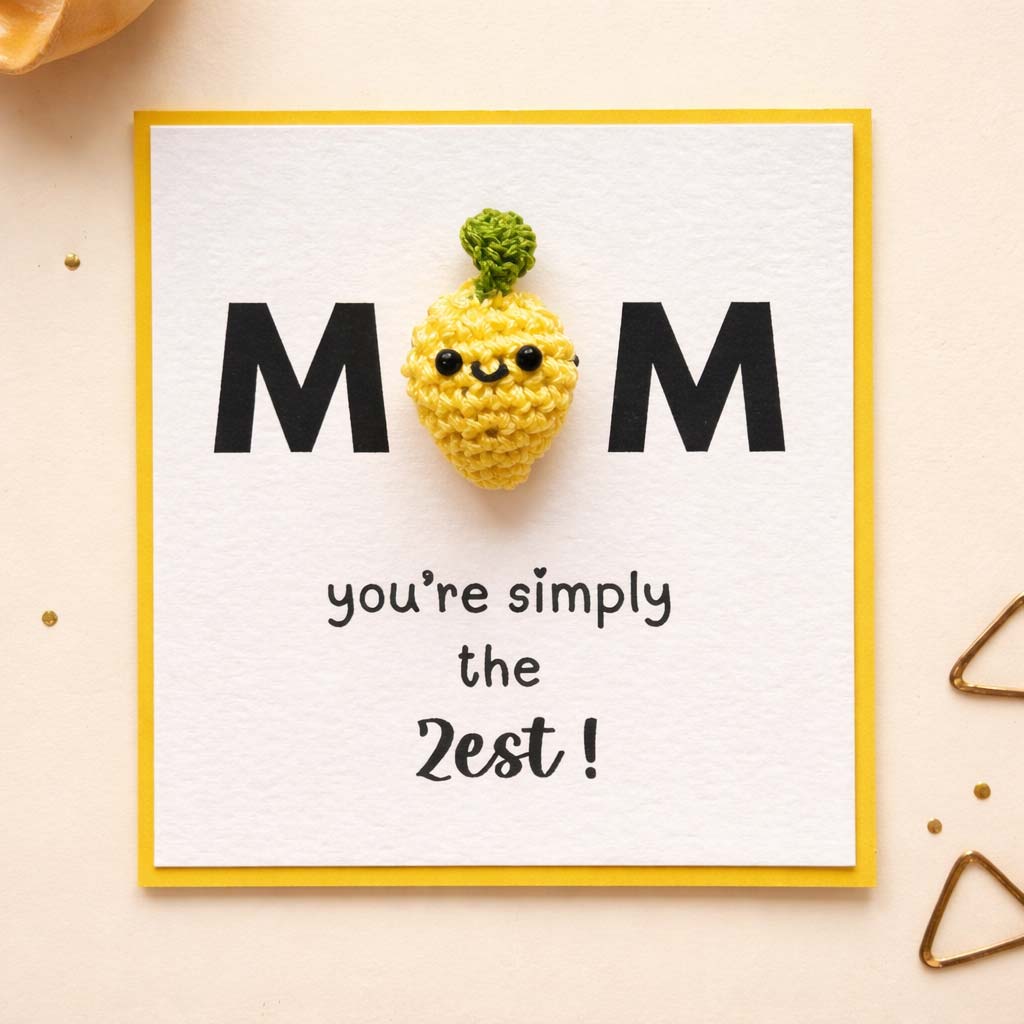 Simply the Zest Crochet Card