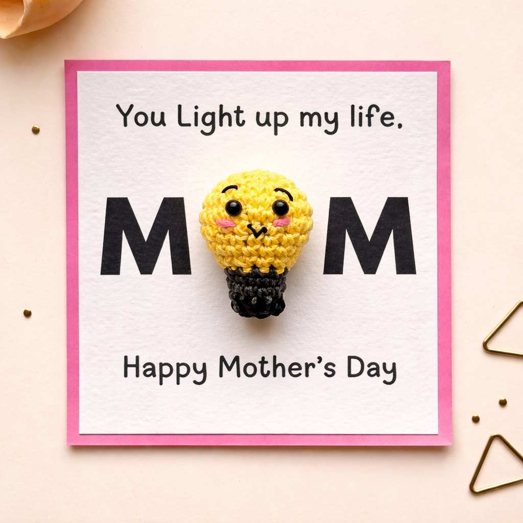 Light of Love Crochet Card
