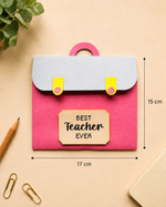 Teachers Day Bag Card