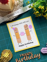 Bandage Birthday Card