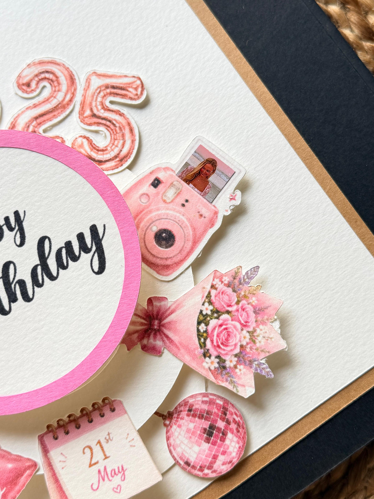 Spin and Surprise Birthday Card