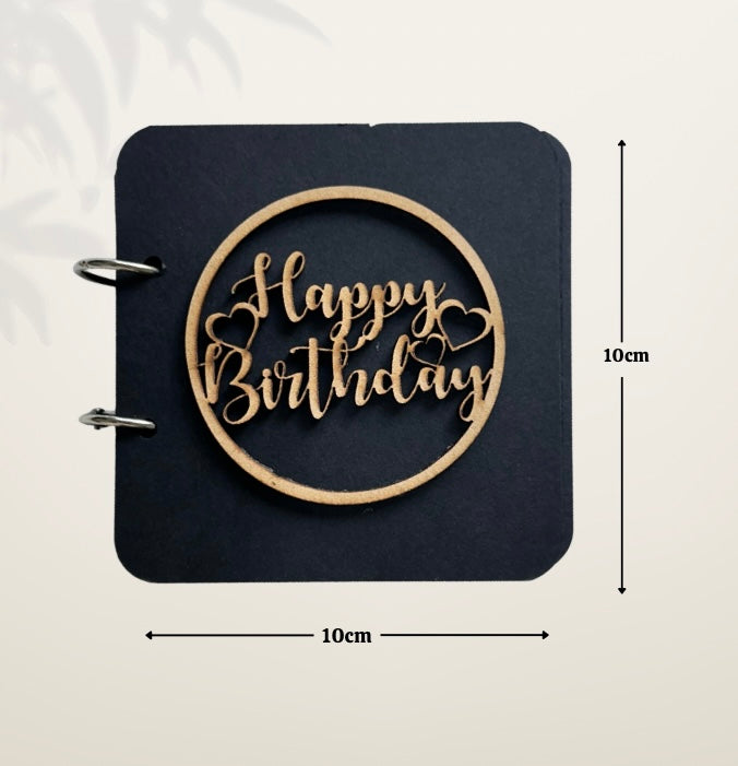Mini Birthday Book
