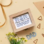 Dad's Wooden Memory Box