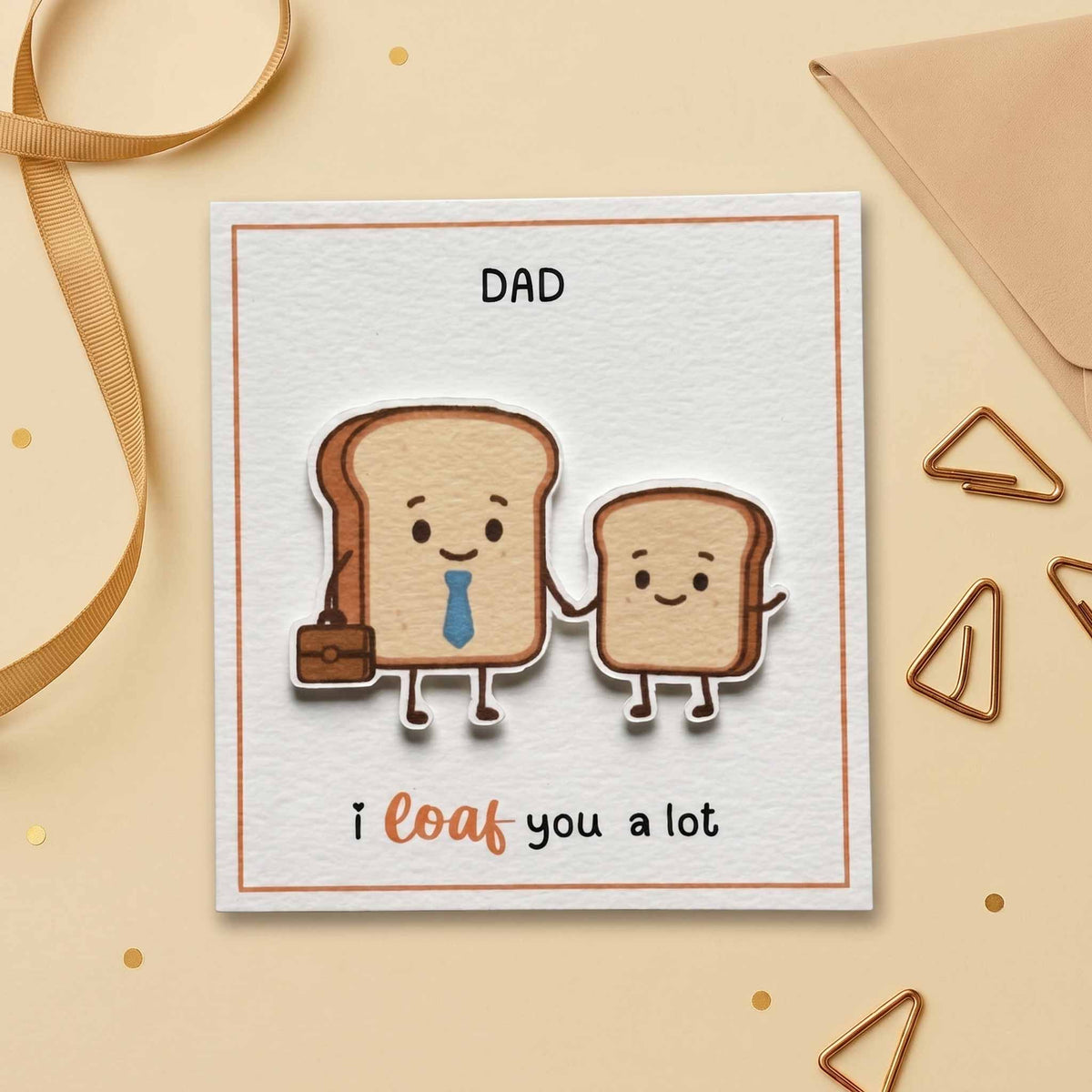 Loaf You a Lot Bread Card