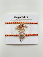 Pearl Royale Rakhi Set