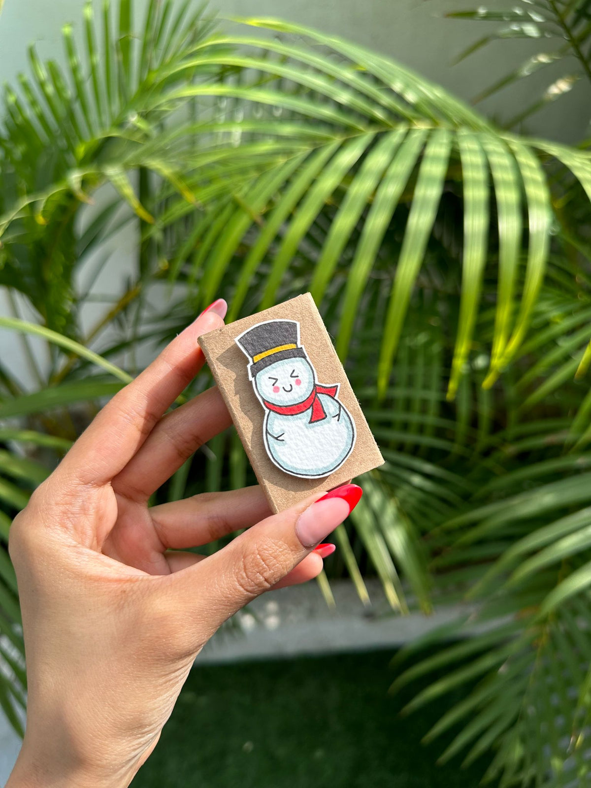 Snowman Christmas Matchbox