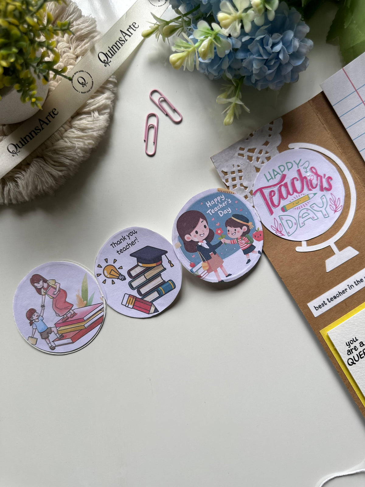 Viral Teachers Day TriFold Card