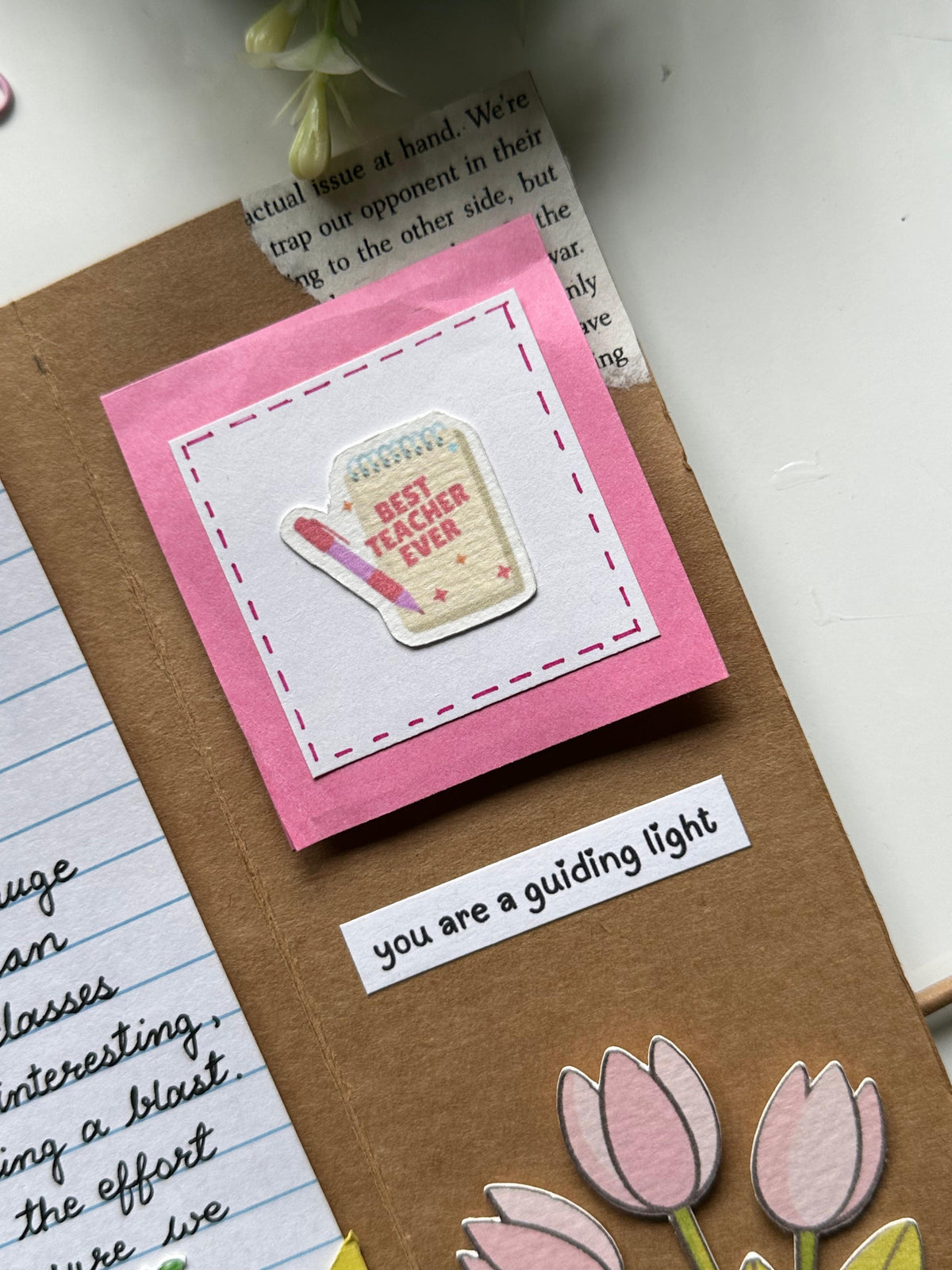 Viral Teachers Day TriFold Card