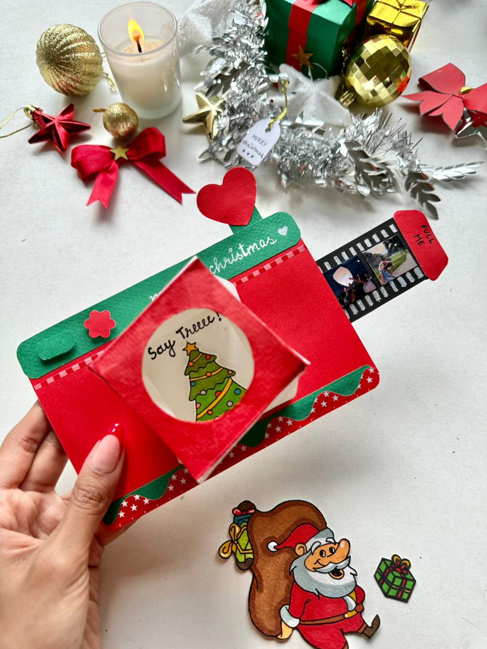 Christmas Camera Card