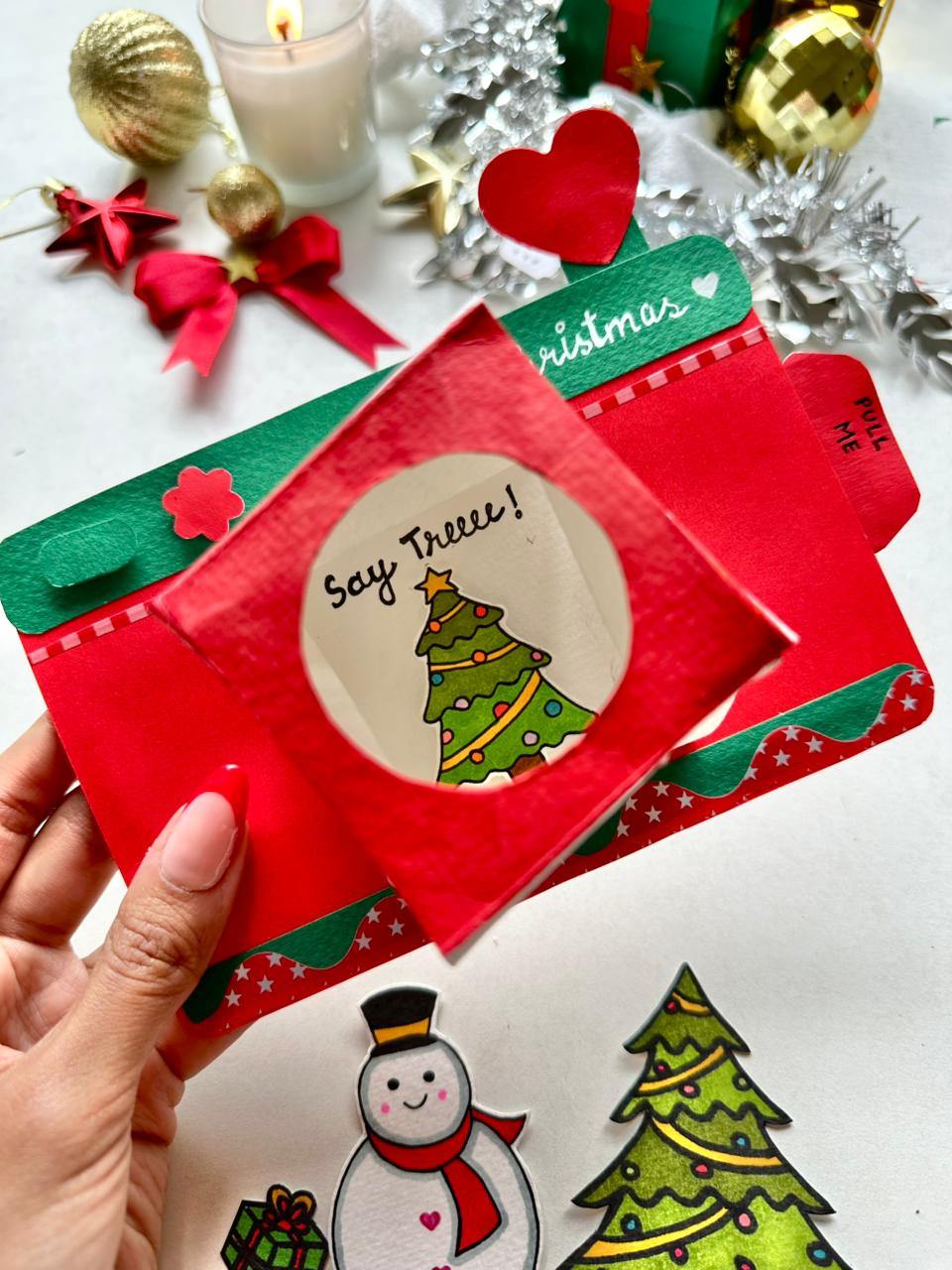 Christmas Camera Card