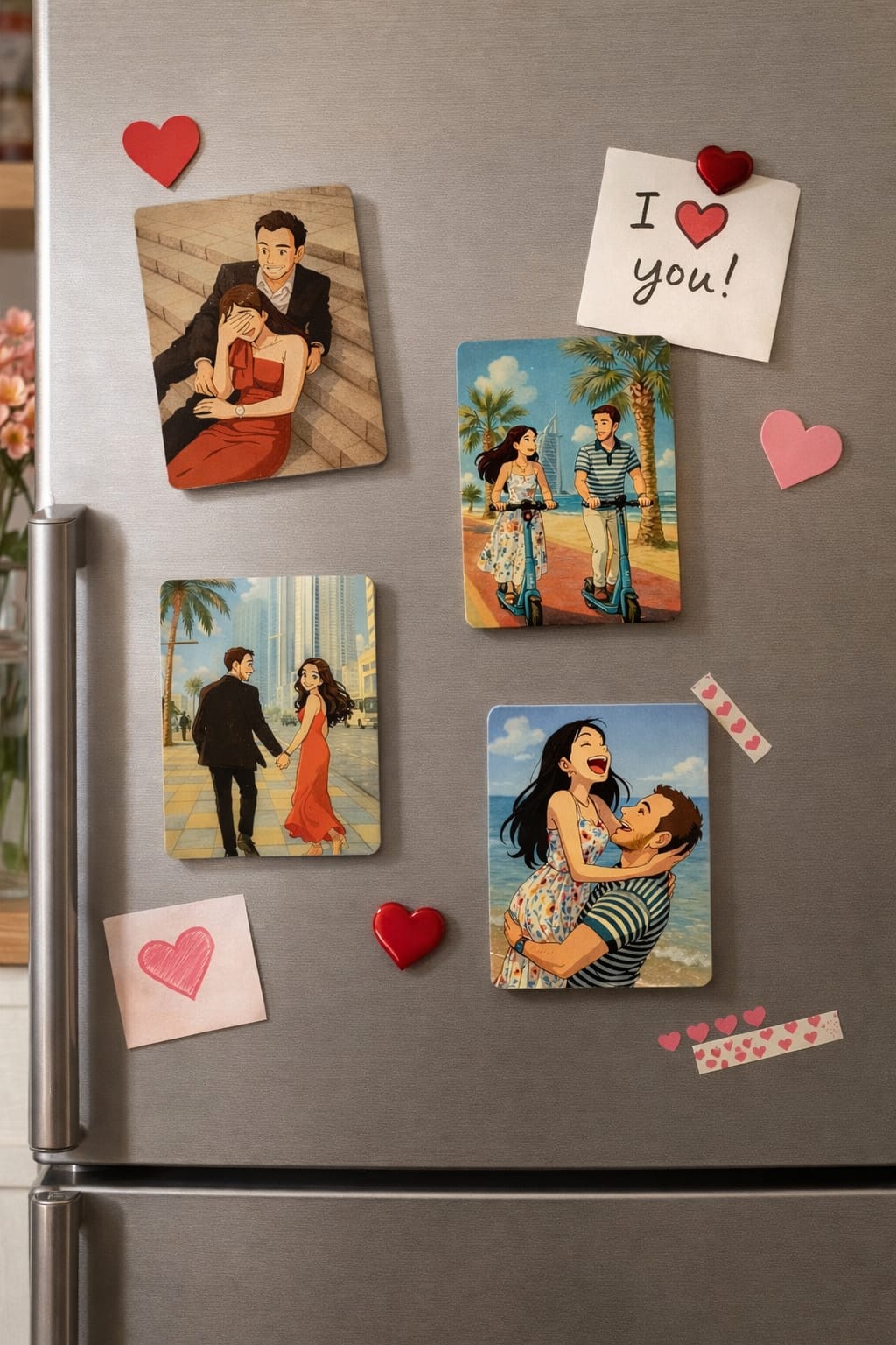 Cute Moments Fridge Magnet - 1