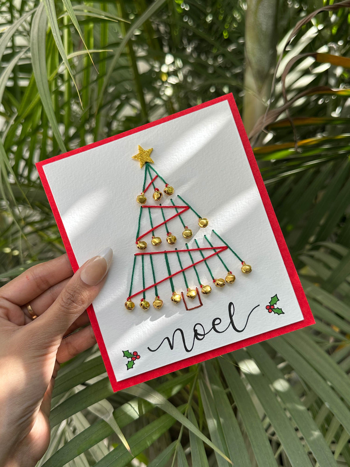 Festive Christmas Tree Card