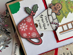 Tri-Fold Christmas Keepsake christmas Card