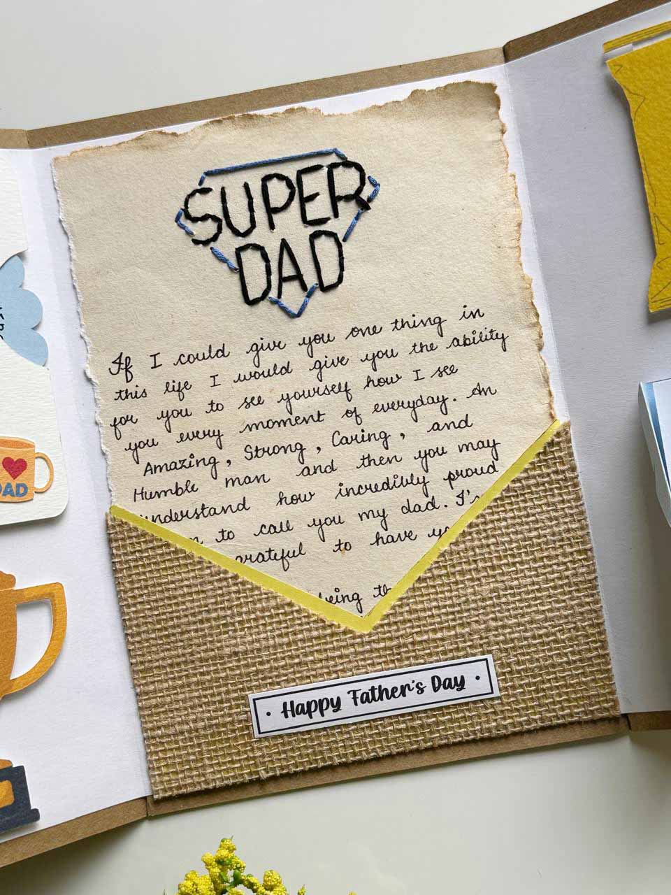 Super Dad Three Fold