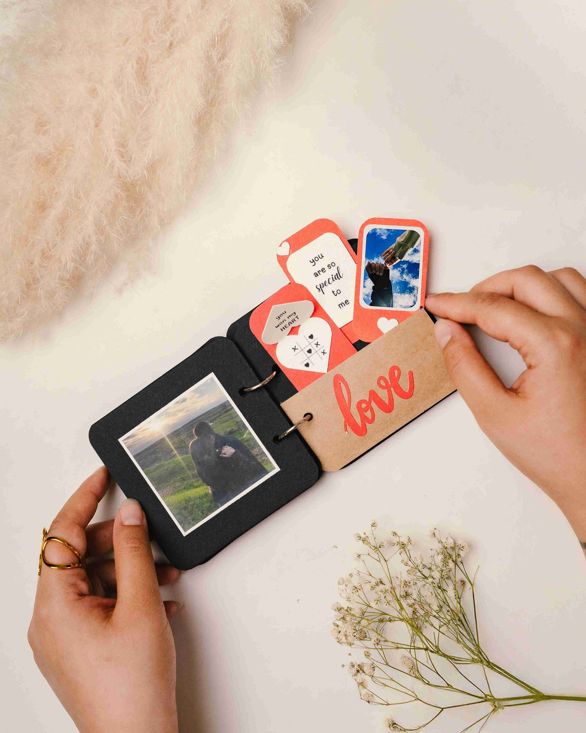 Mini Love Book Tags