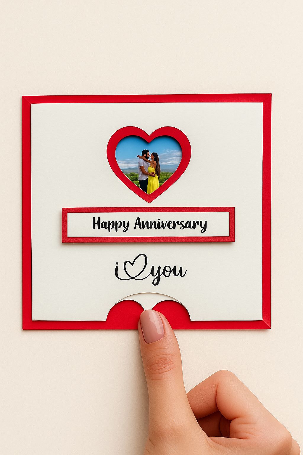 Rotating Heart Card