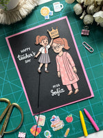 Happy Teacher’s Day Rope Pulling Card