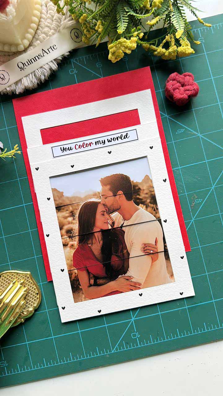 Red Magic Photo Card