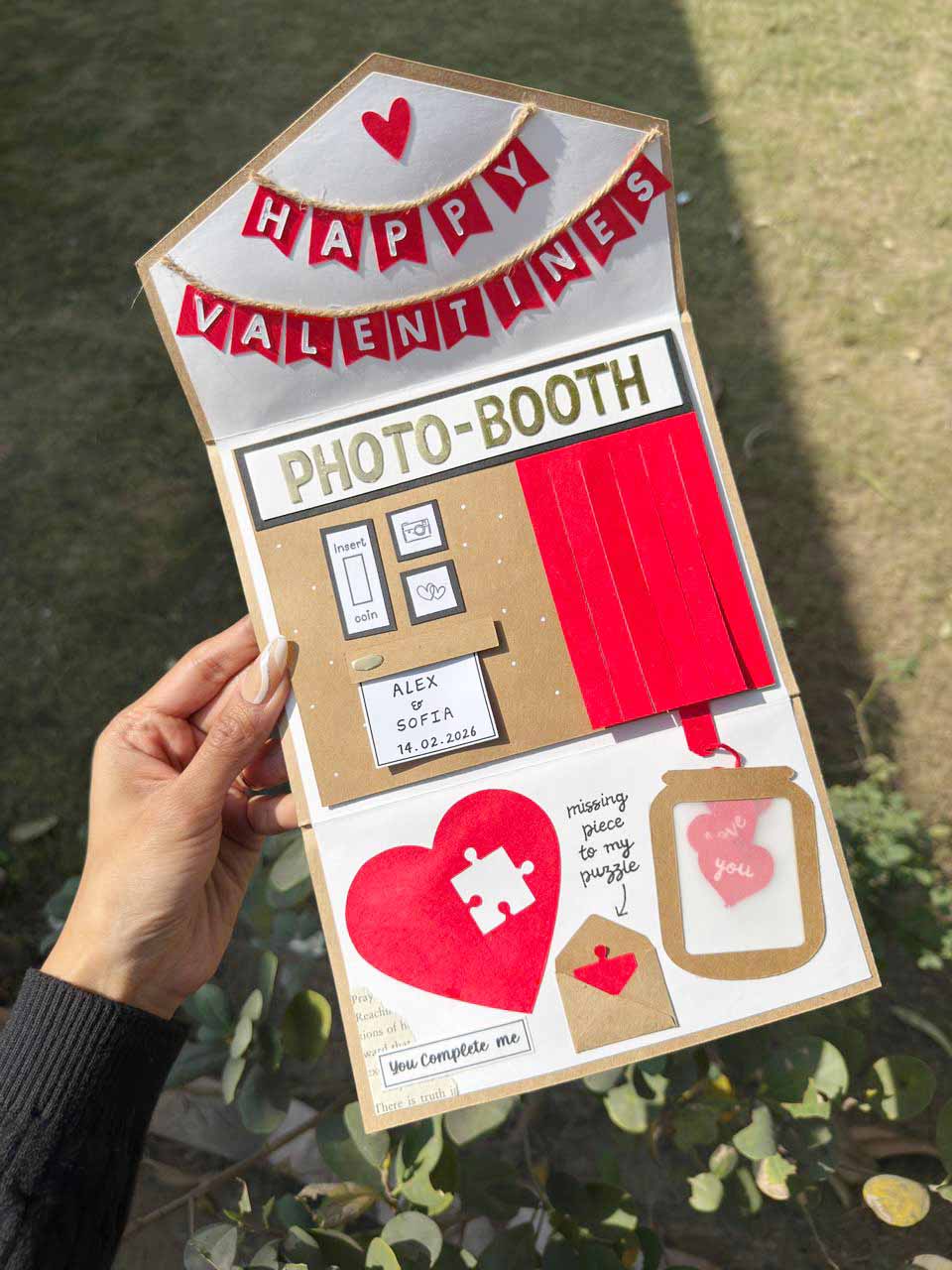 Photo Booth Love Letter