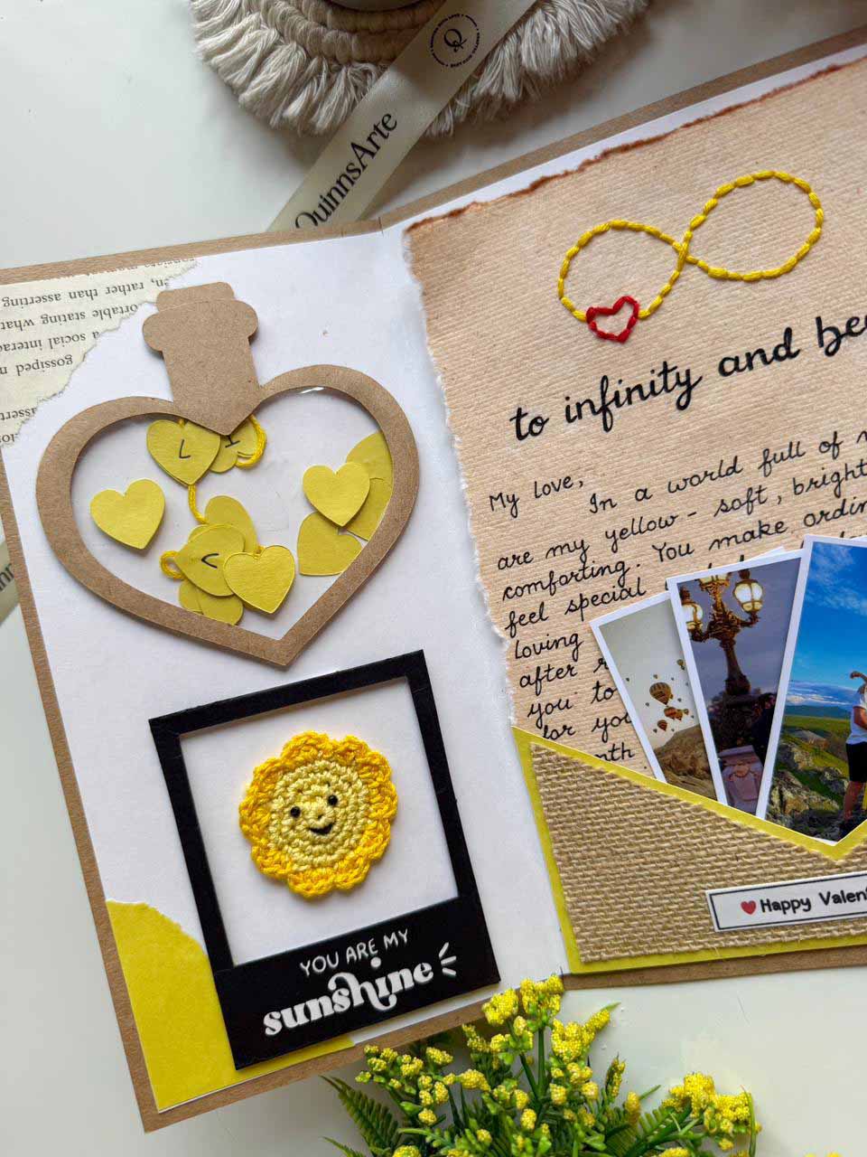 Sunshine Creative Letter Card