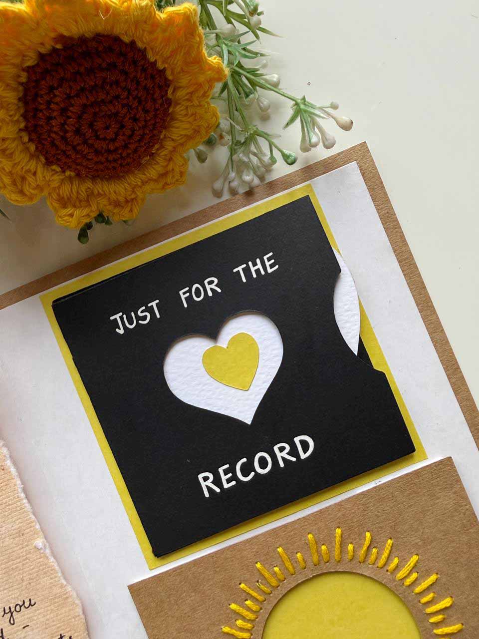 Sunshine Creative Letter Card