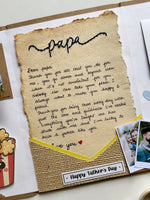 Love You Papa Three Fold Card