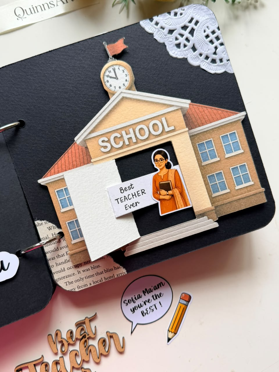 Teacher's Day Memory Book