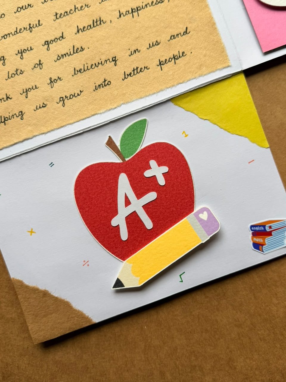 Teachers Day Bag Card