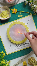 Surprise Rakhi Burn Card